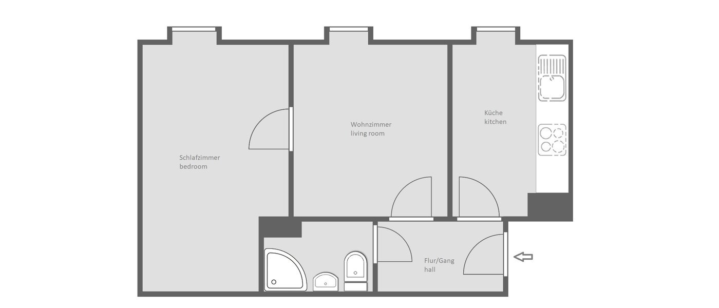 apartment München Au 01 floor plan 7380