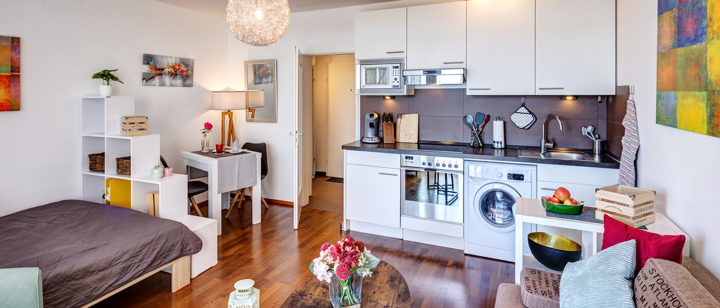 apartment München Moosach 02 living area 7399