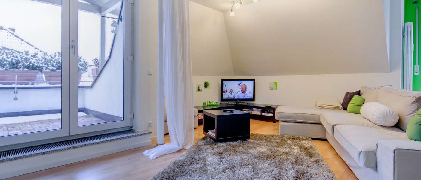 maisonette München Fasanerie 03 living room 7475