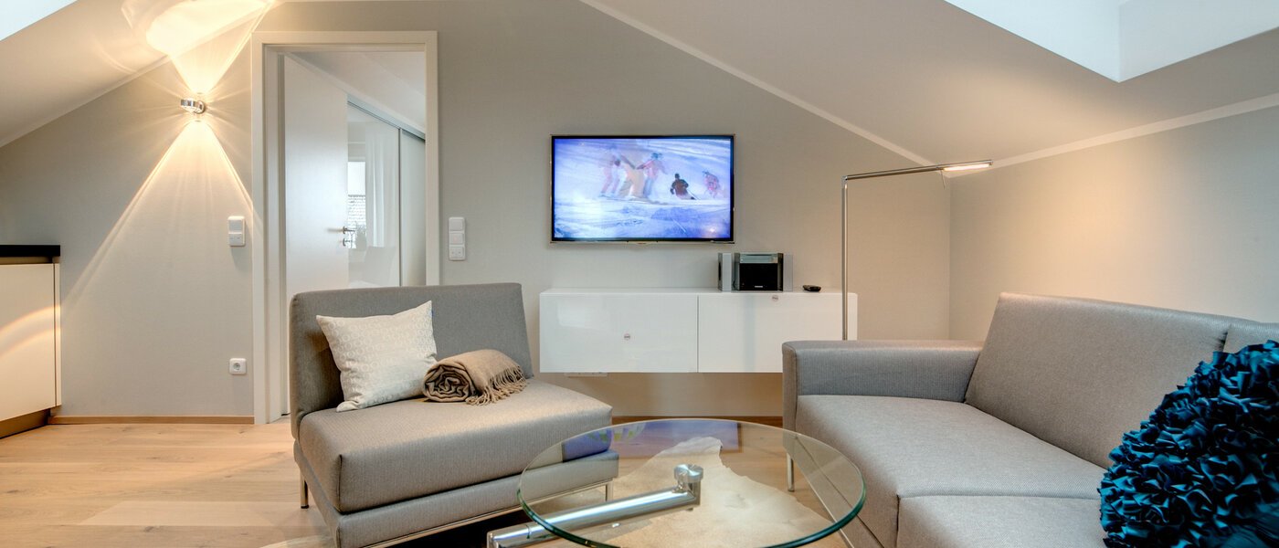 attic apartment München Trudering 04 living room 7503