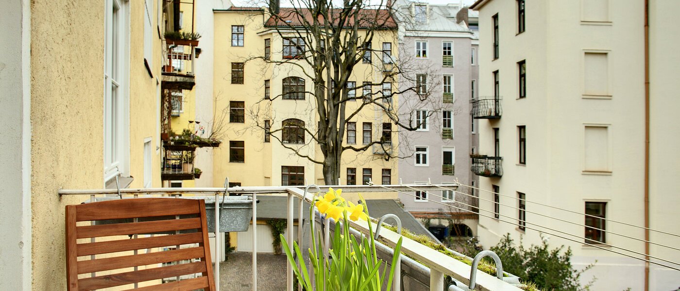 apartment München Lehel 02 balcony 7684