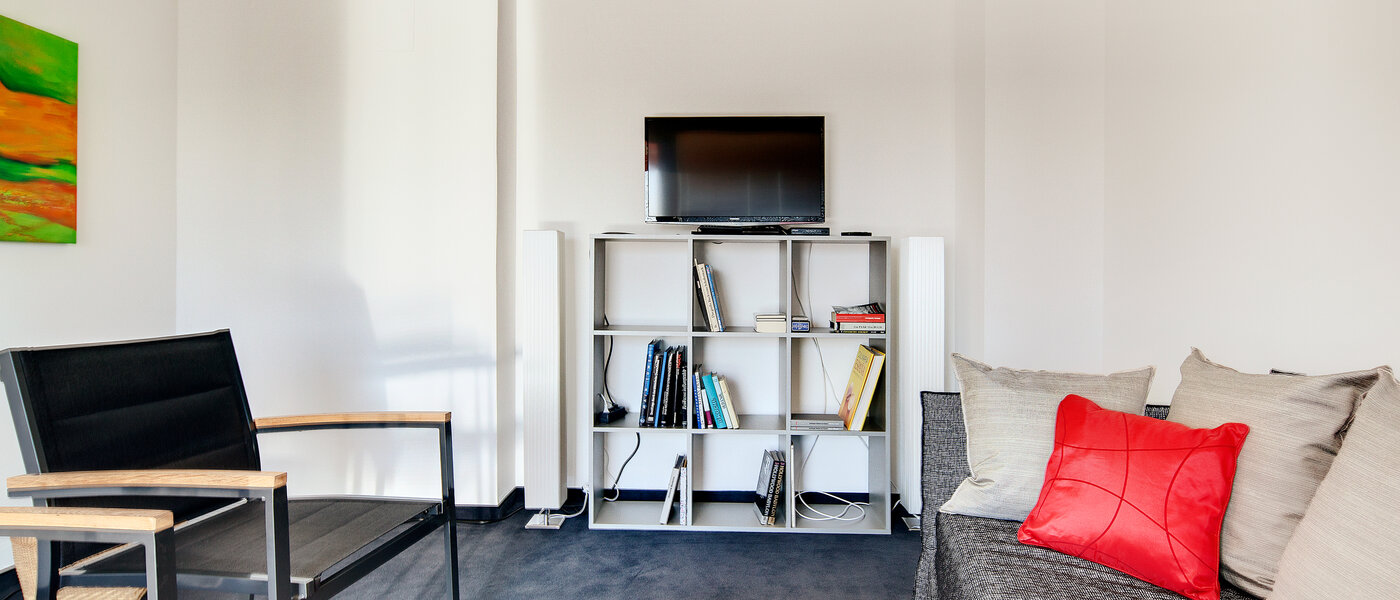 roof terrace apartment München Schwabing-West (rund um den Hohenzollernplatz) 03 living room 7704