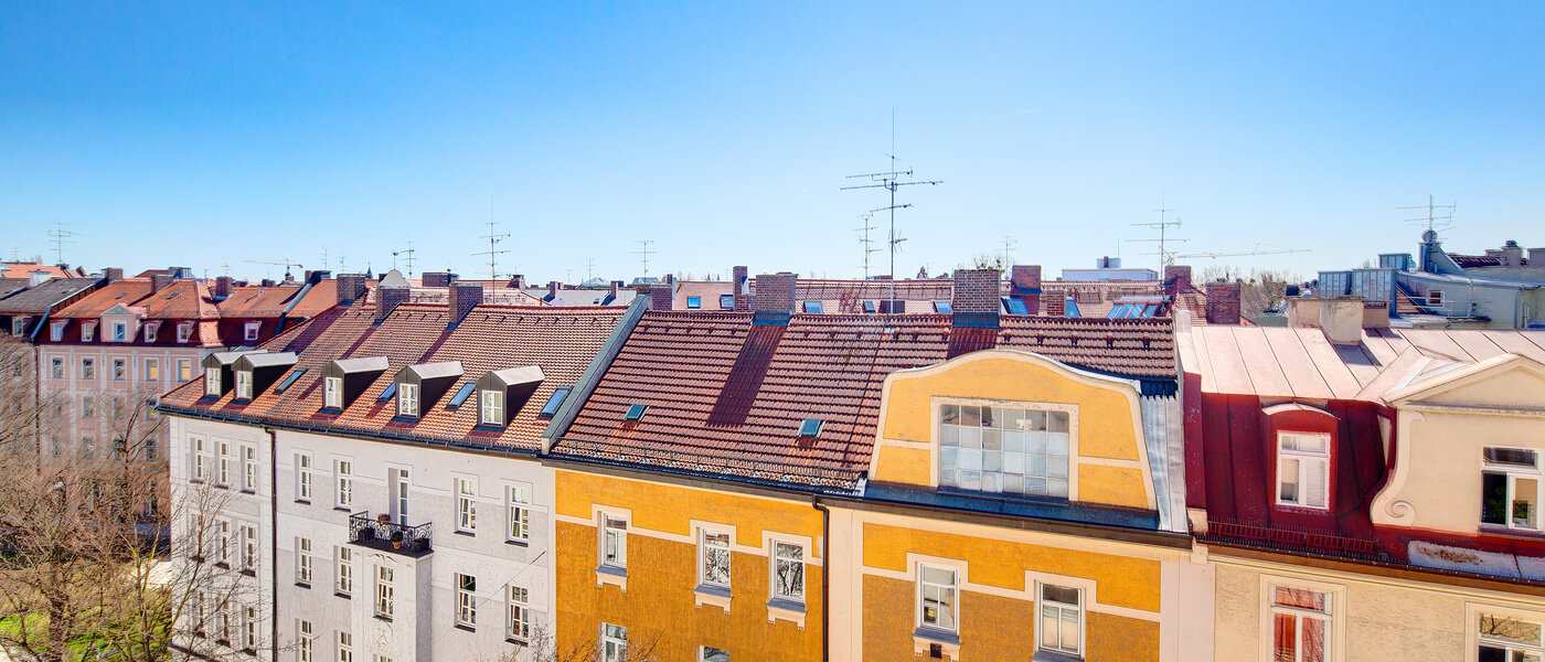 roof terrace apartment München Schwabing-West (rund um den Hohenzollernplatz) 01 view 7704