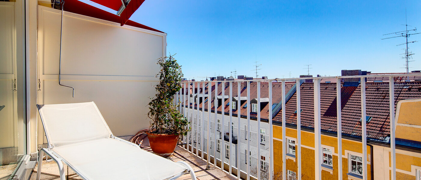 roof terrace apartment München Schwabing-West (rund um den Hohenzollernplatz) 02 roof terrace 7704