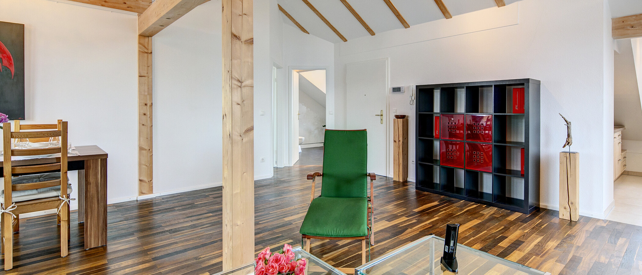 attic apartment Zorneding 05 living room 7747