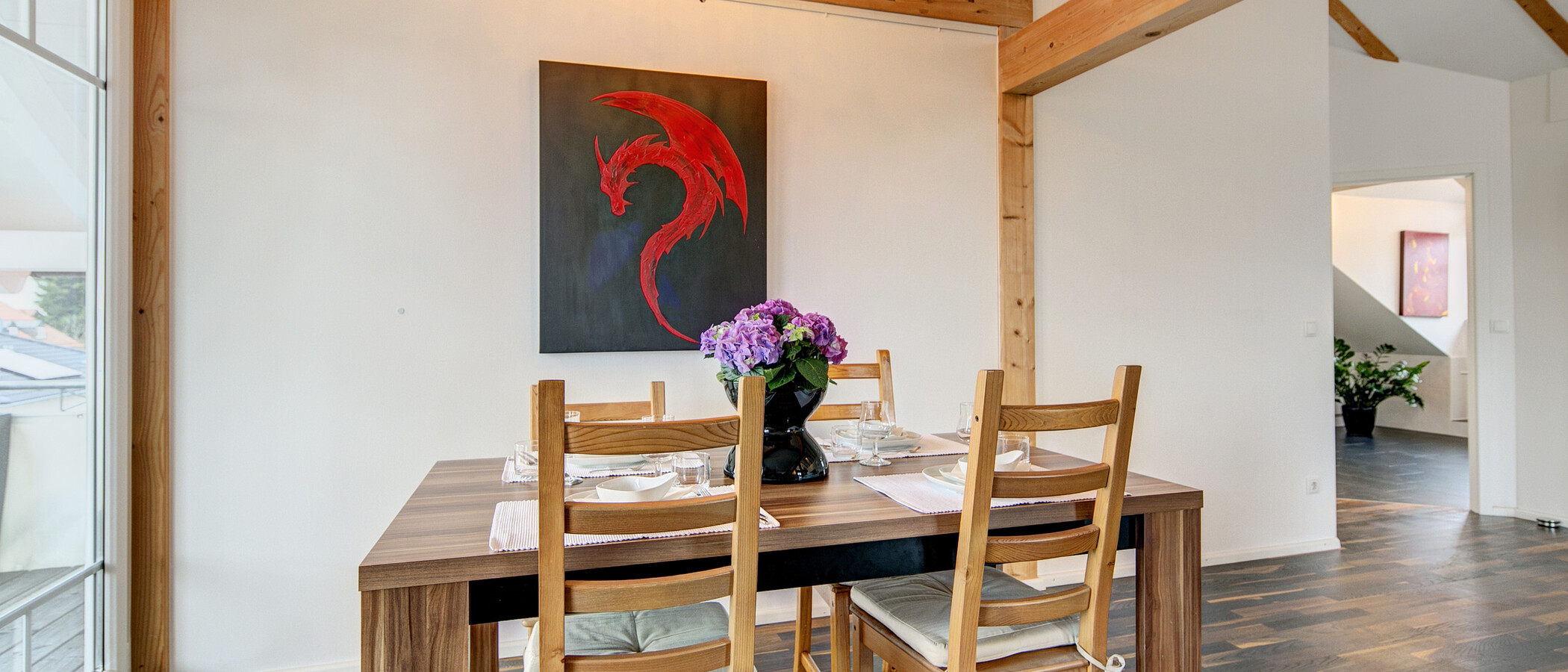 attic apartment Zorneding 01 dining 7747