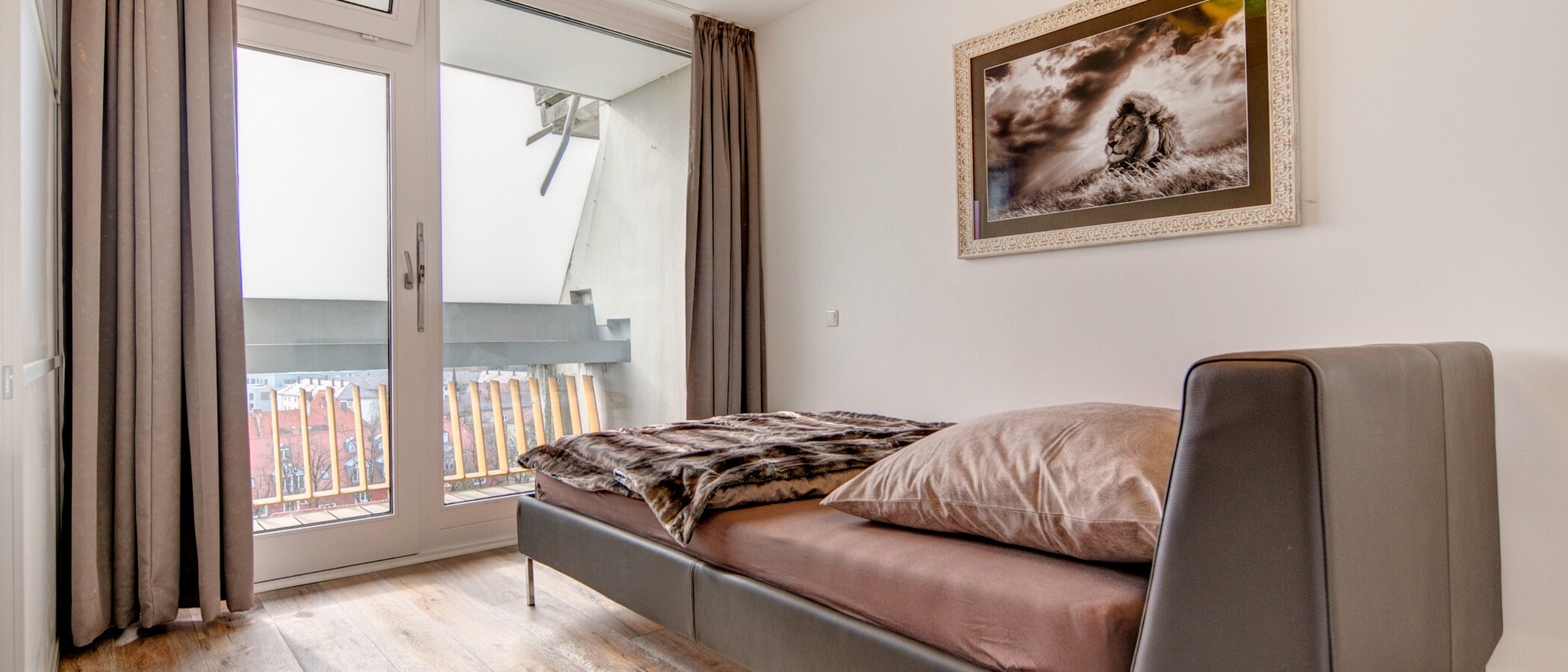apartment München Schwabing-Nord (zw. Leopoldstraße & Englischen Garten) 02 sleeping area 7791