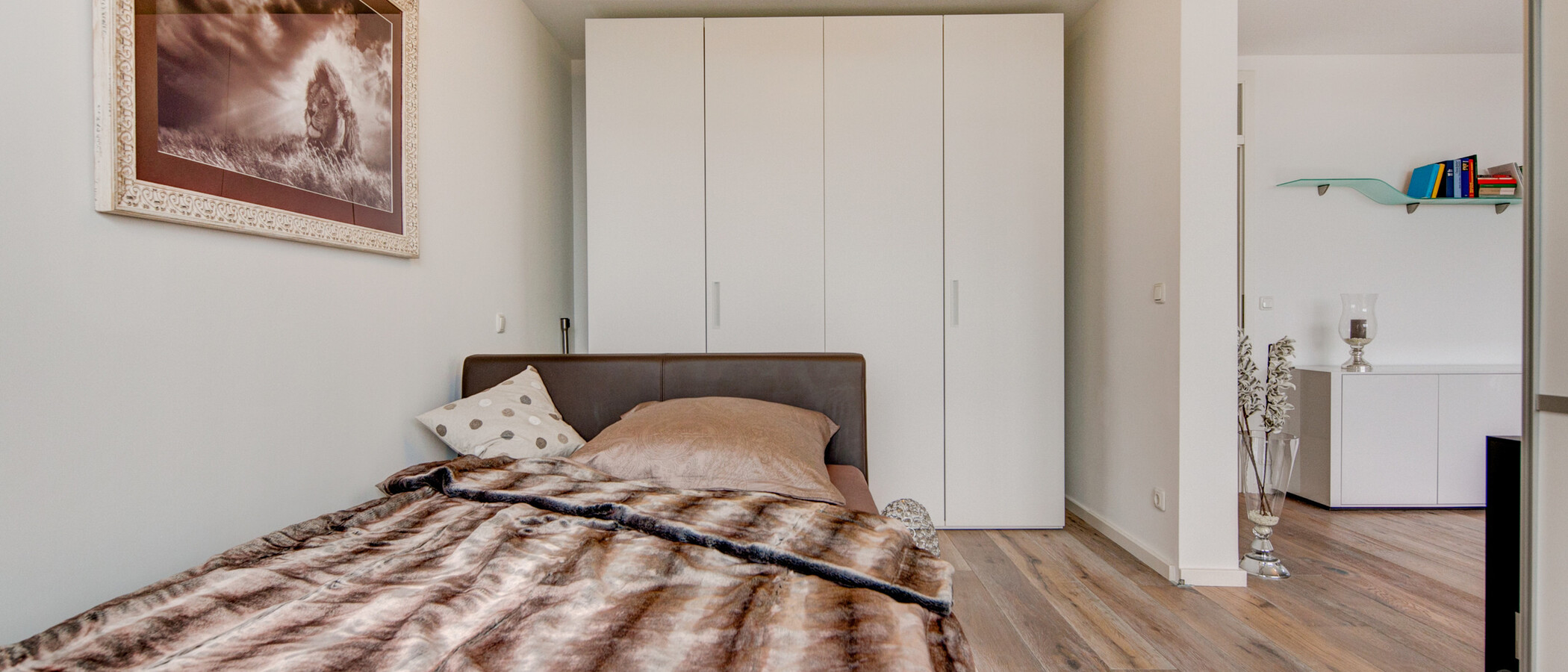 apartment München Schwabing-Nord (zw. Leopoldstraße & Englischen Garten) 04 sleeping area 7791