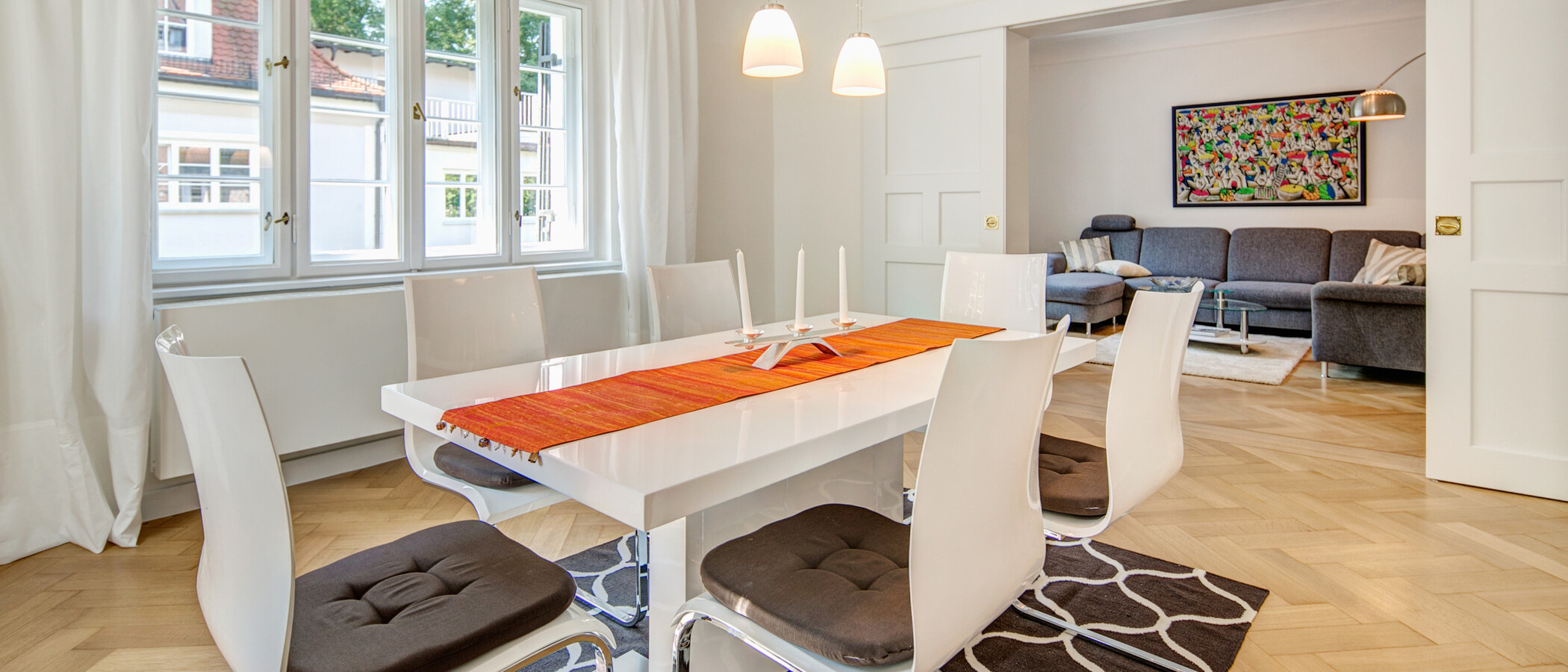 apartment München Nymphenburg 01 dining 7938