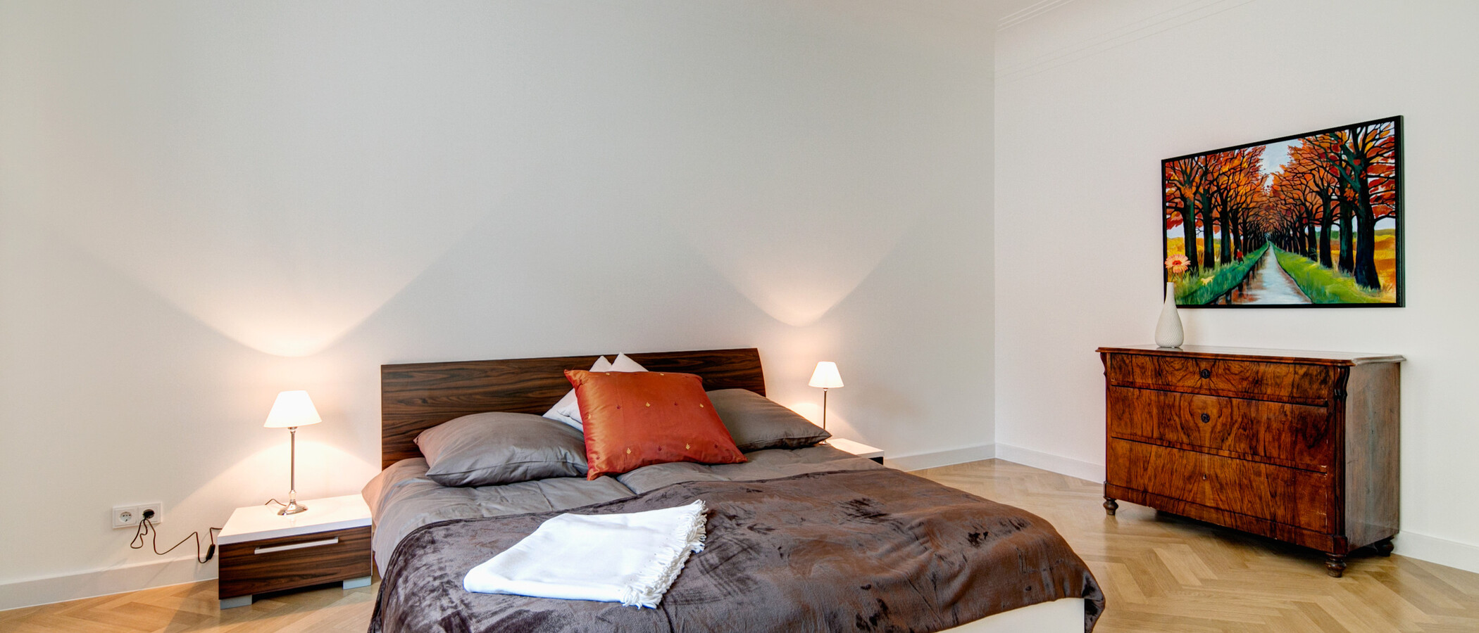 apartment München Nymphenburg 01 sleeping area 7938