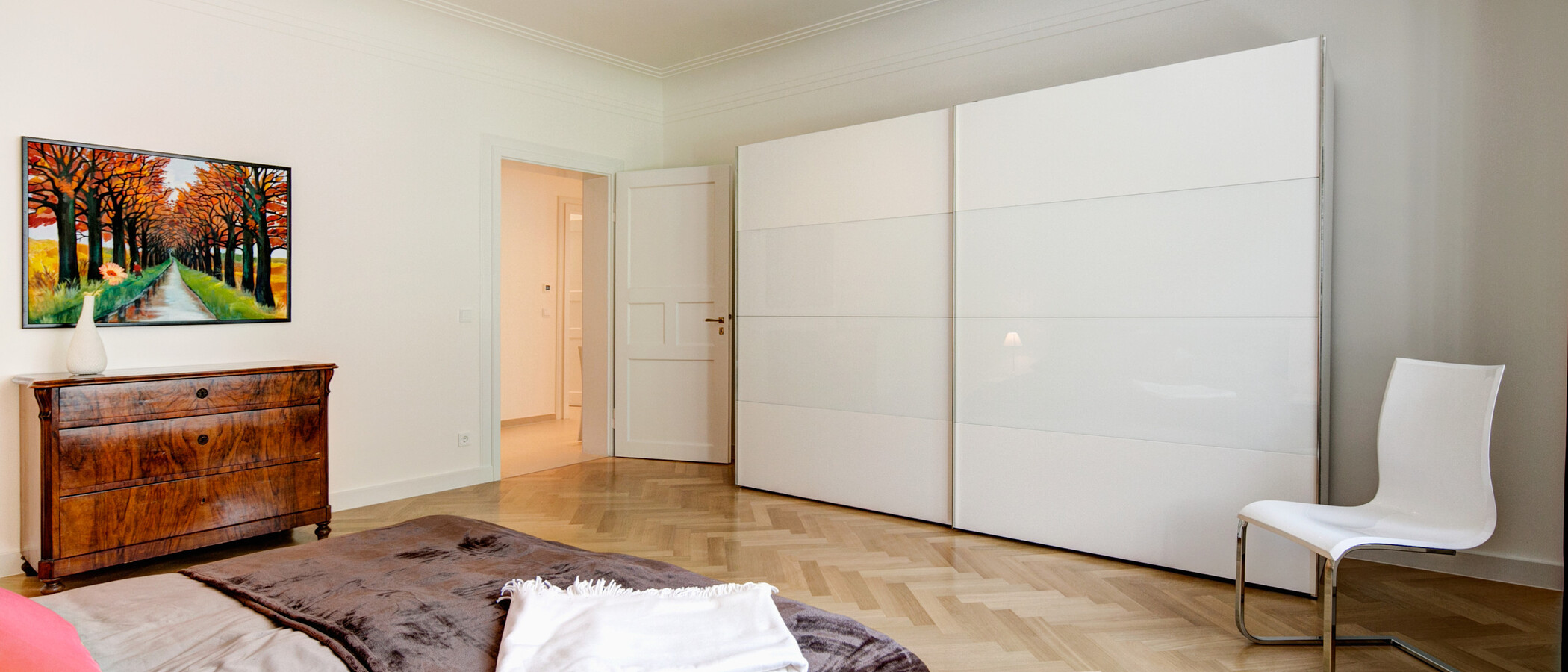 apartment München Nymphenburg 04 sleeping area 7938