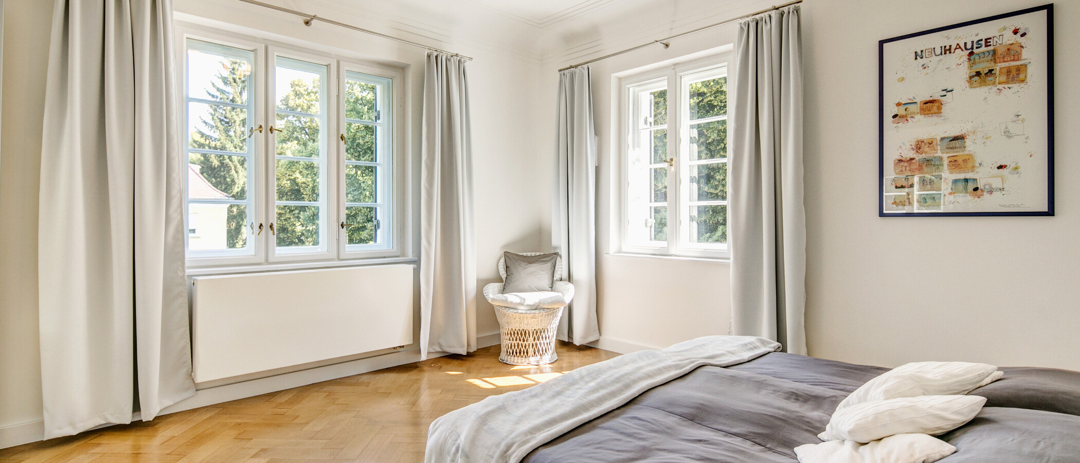 apartment München Nymphenburg 01 2. sleeping area 7938