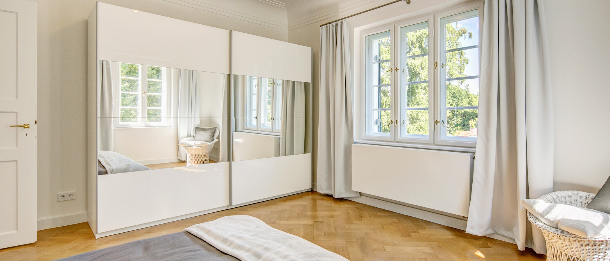 apartment München Nymphenburg 03 2. sleeping area 7938