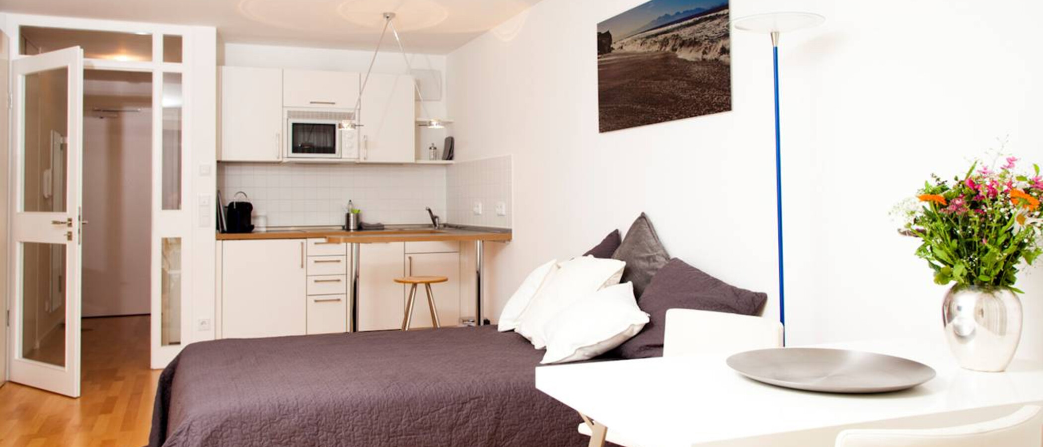 apartment München Schwabing-West (rund um den Hohenzollernplatz) 01 sleeping area 7964