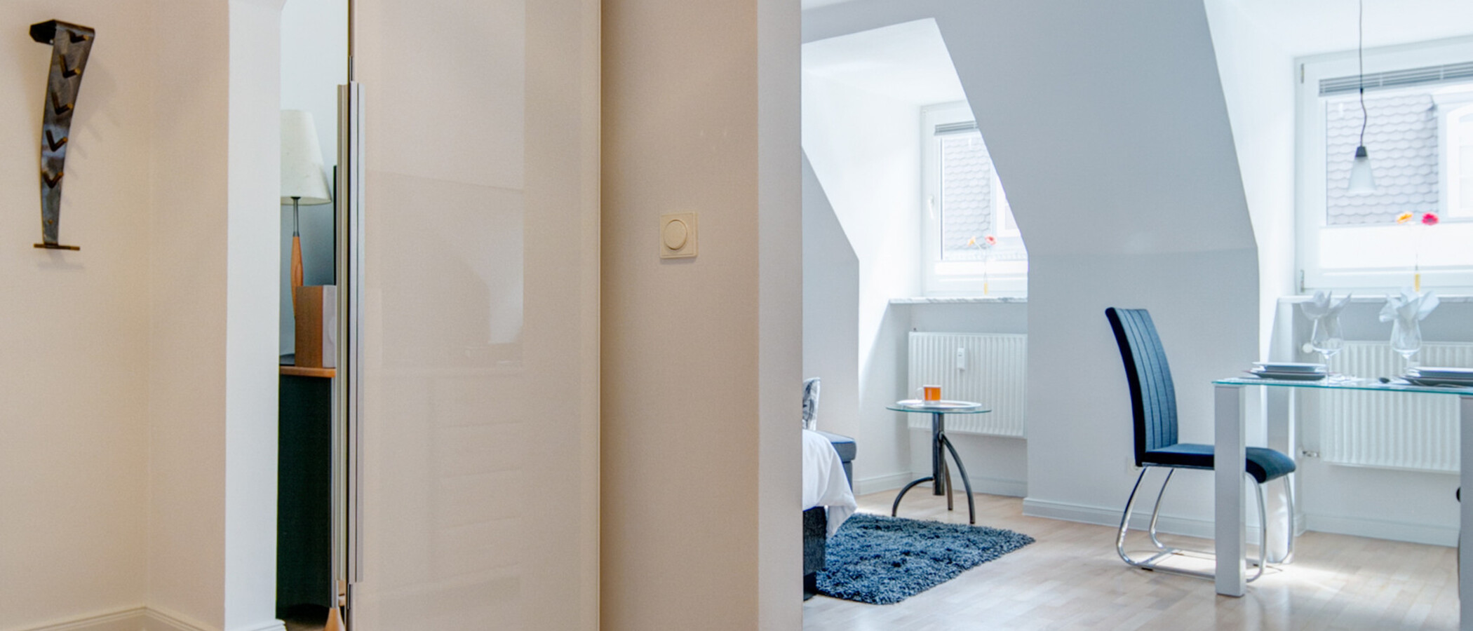 attic apartment München Altstadt 02 hall 8000