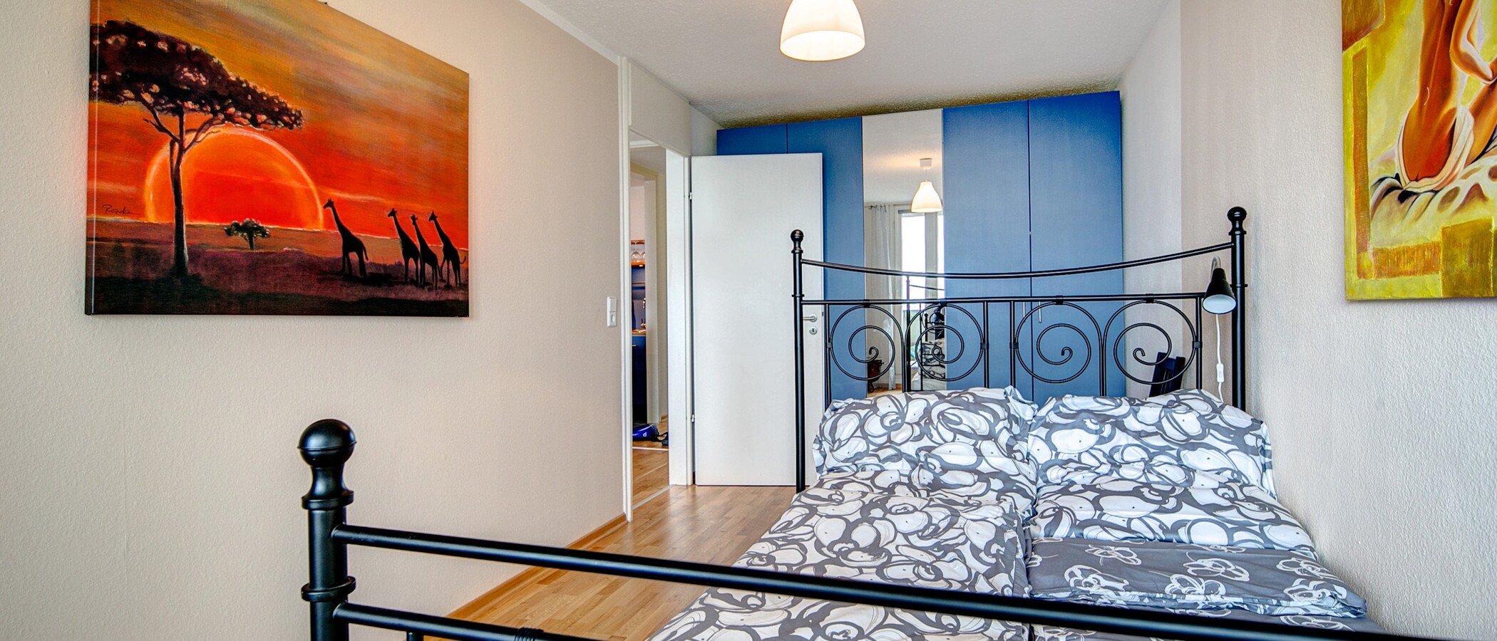 apartment München Milbertshofen 03 sleeping area 8021