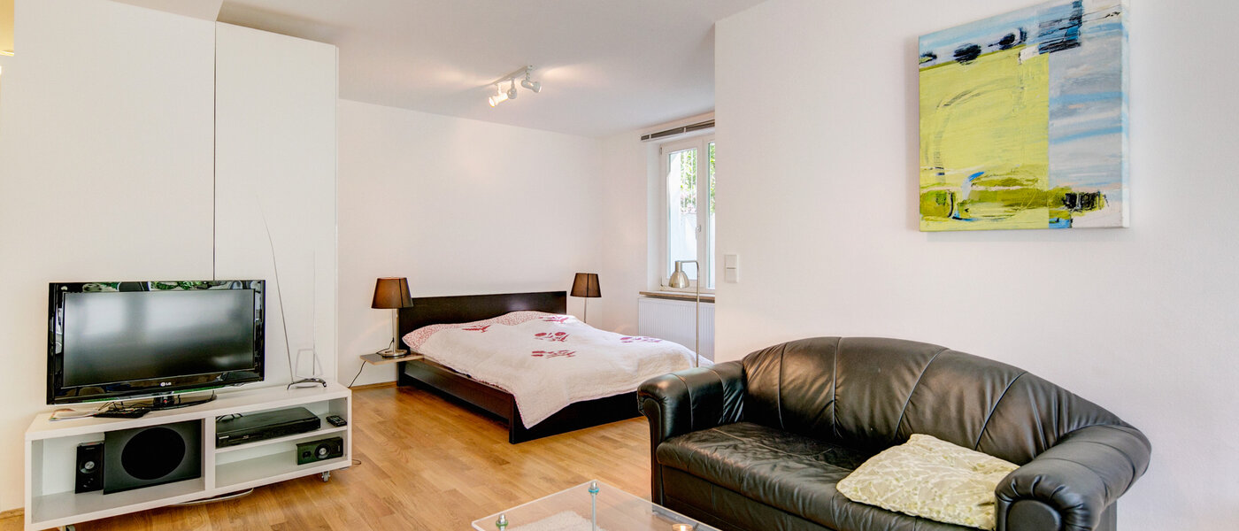 apartment München Nymphenburg 05 living room 8077