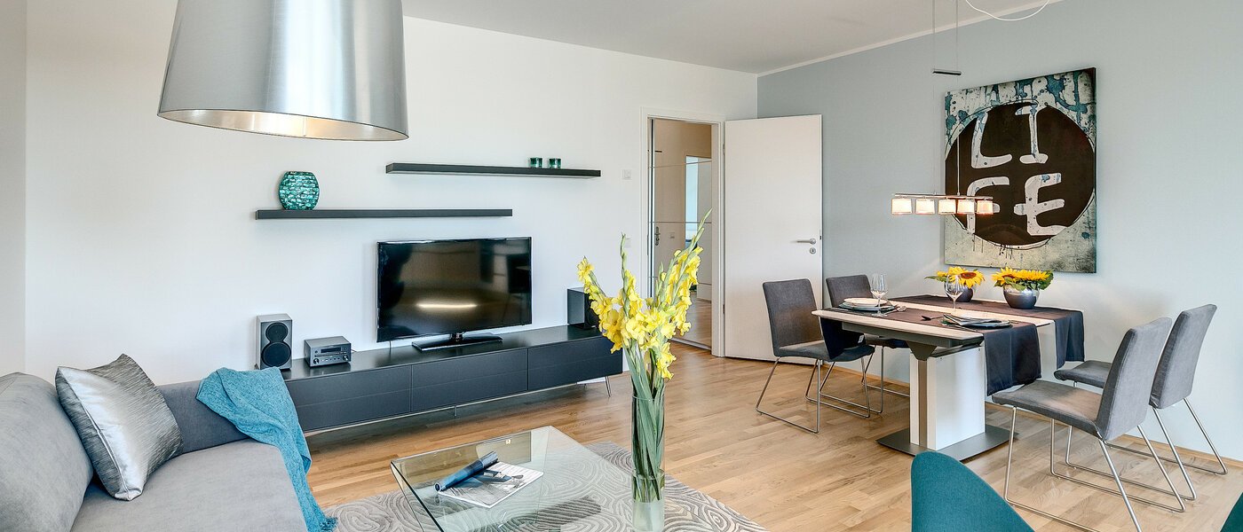 apartment München Nymphenburg 03 living room 8090