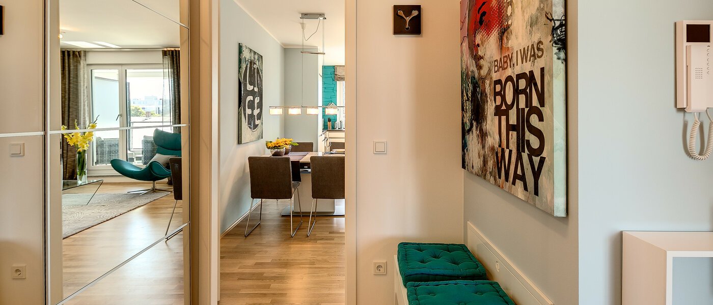 apartment München Nymphenburg 01 hall 8090