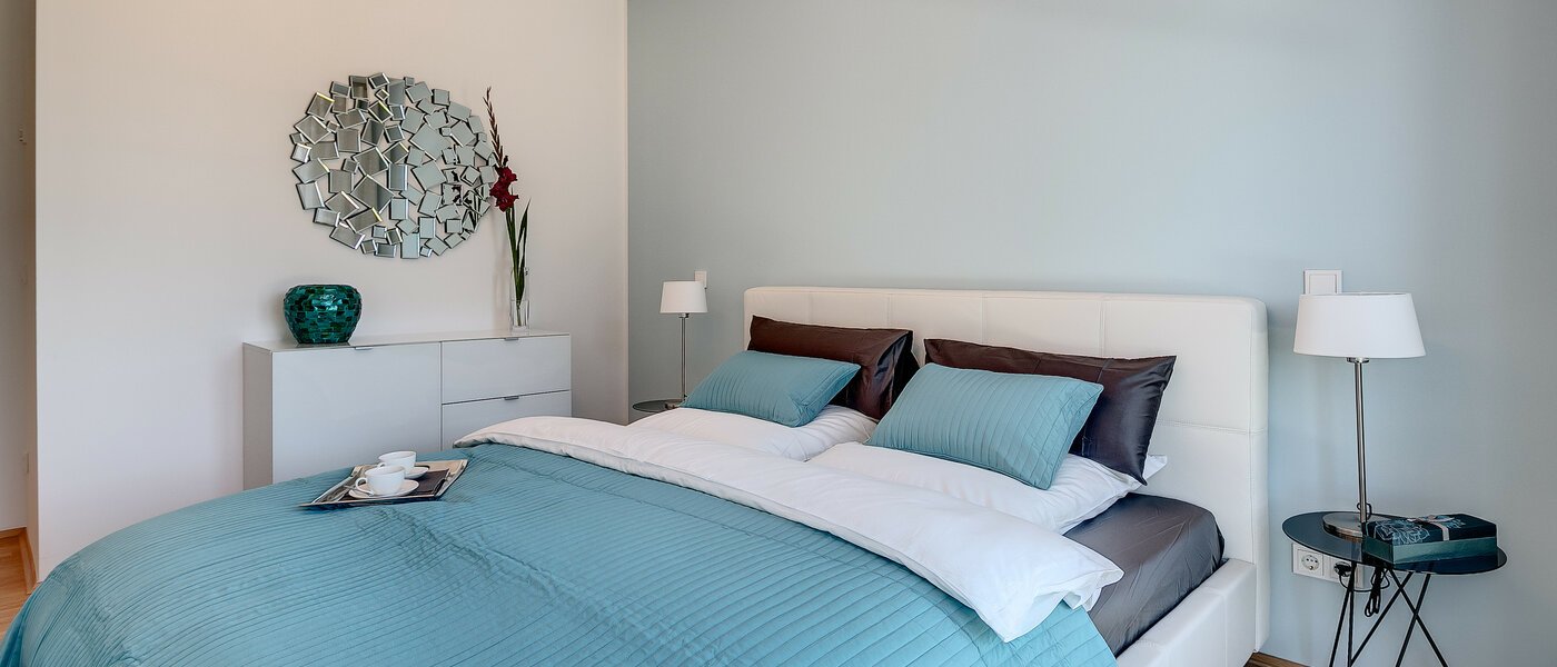 apartment München Nymphenburg 04 sleeping area 8090