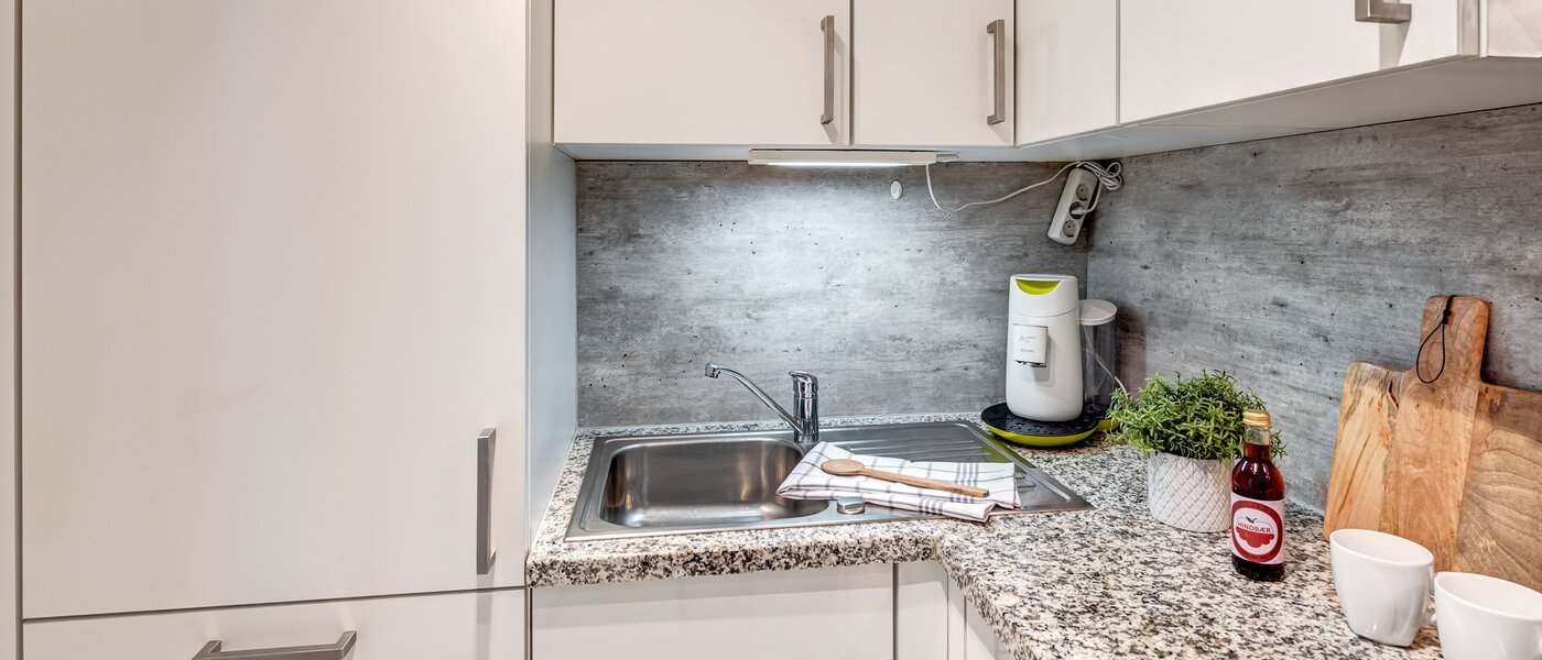 apartment with garden 	 Haar 02 kitchen 8167