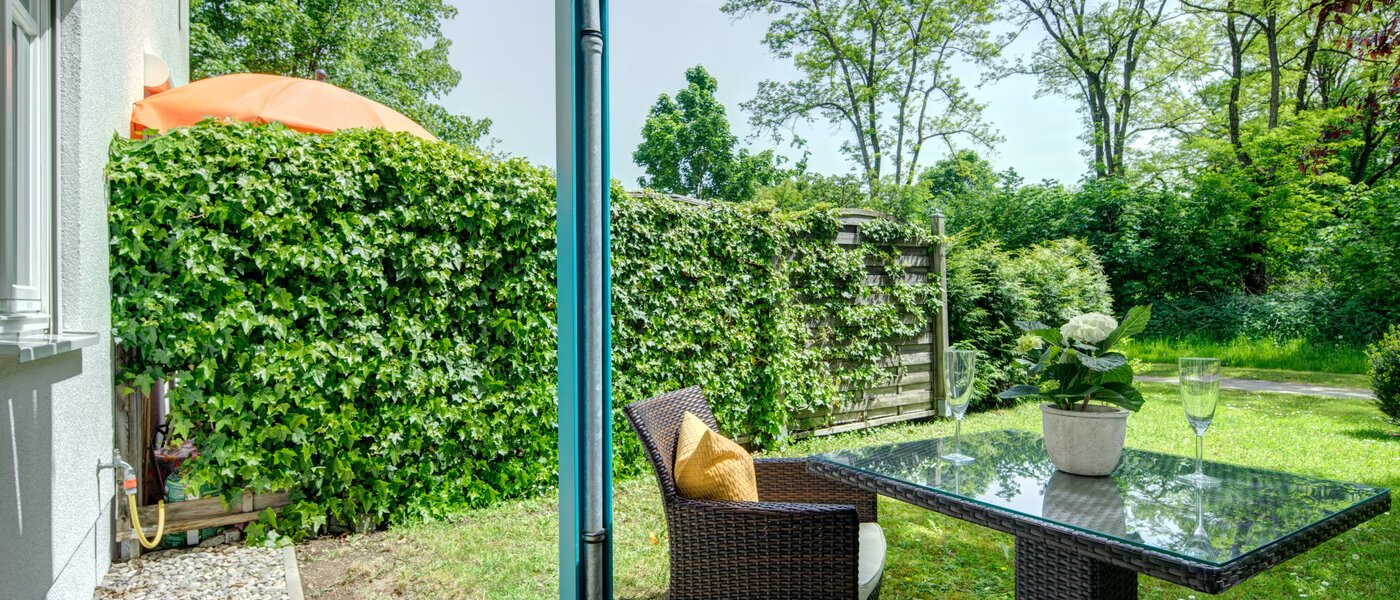 apartment with garden 	 Haar 03 terrace 8167