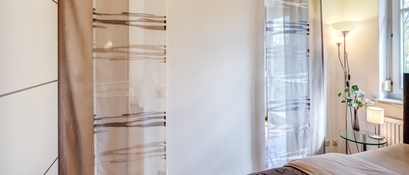 apartment with garden 	 Haar 02 sleeping area 8167