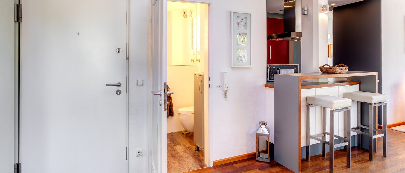 attic apartment München Menterschwaige 02 hall 8181