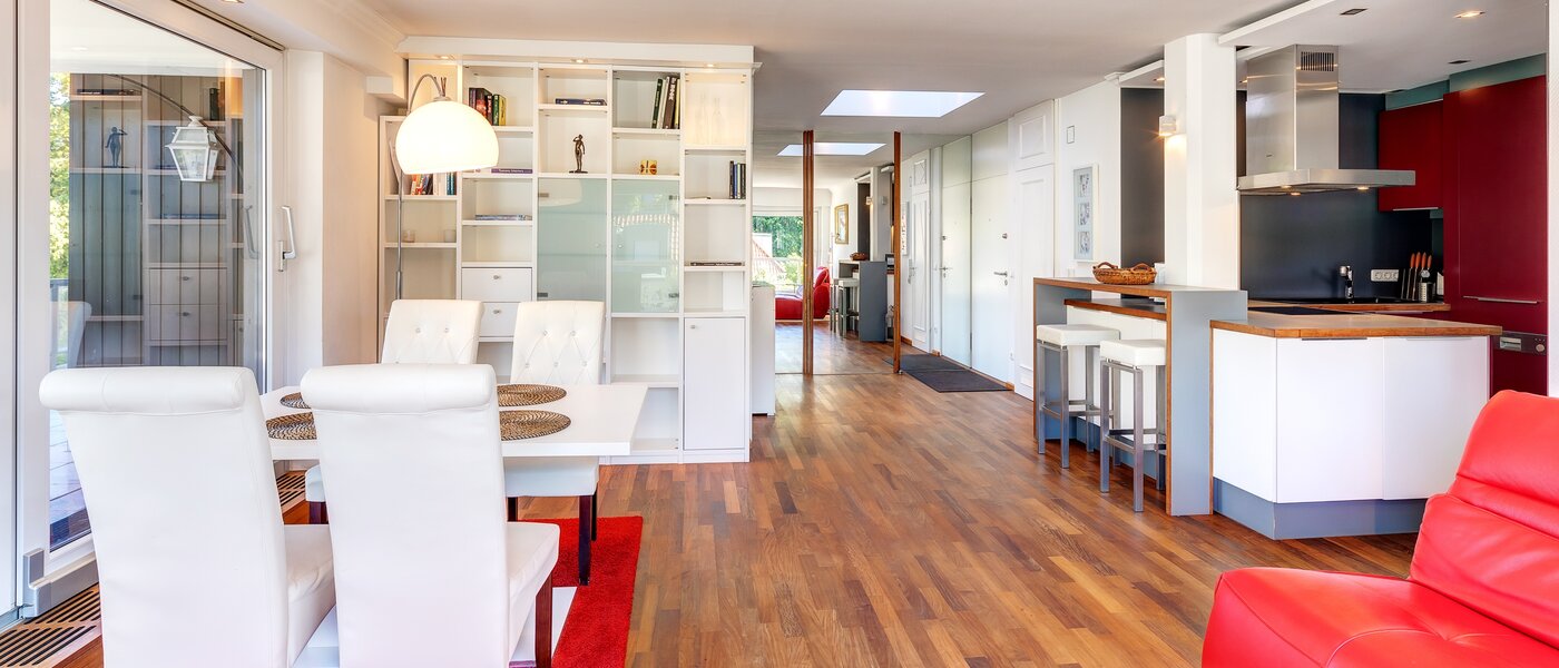 attic apartment München Menterschwaige 03 living area 8181