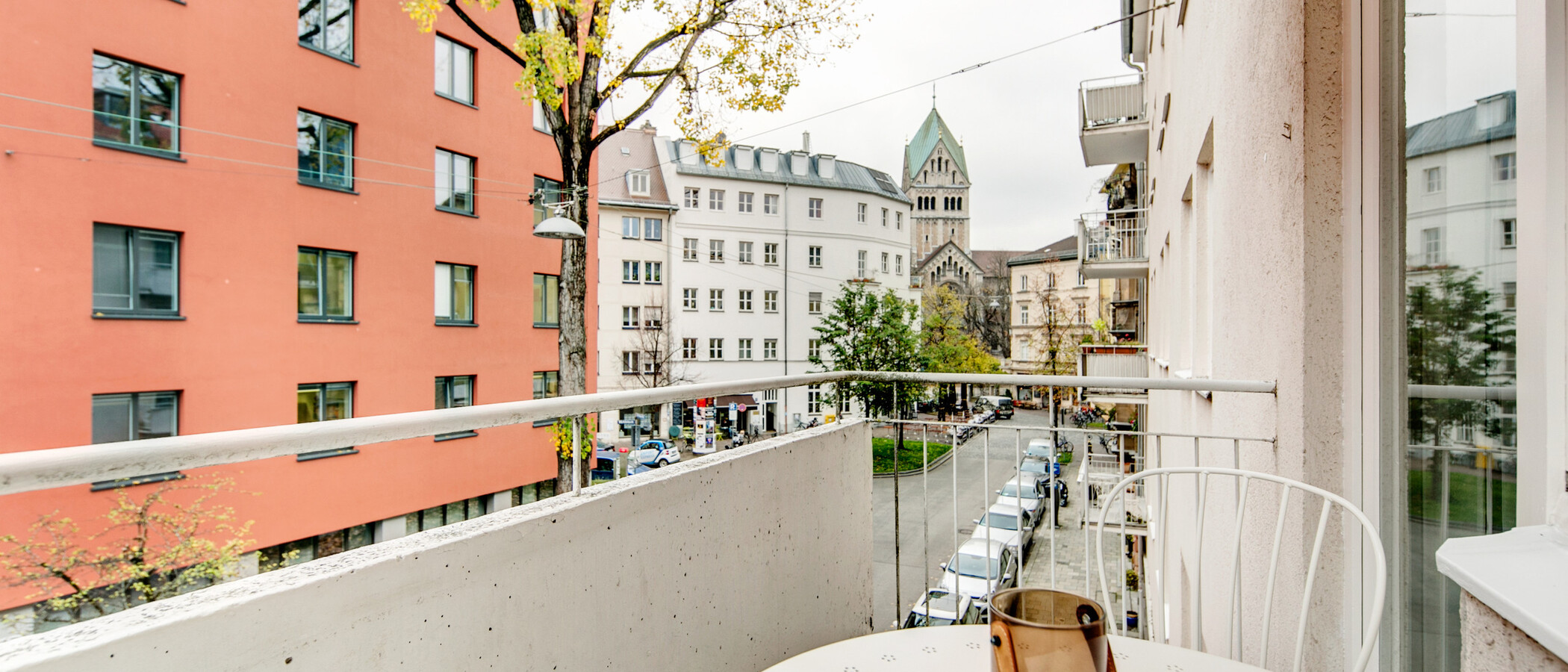 apartment München Lehel 02 balcony 8256