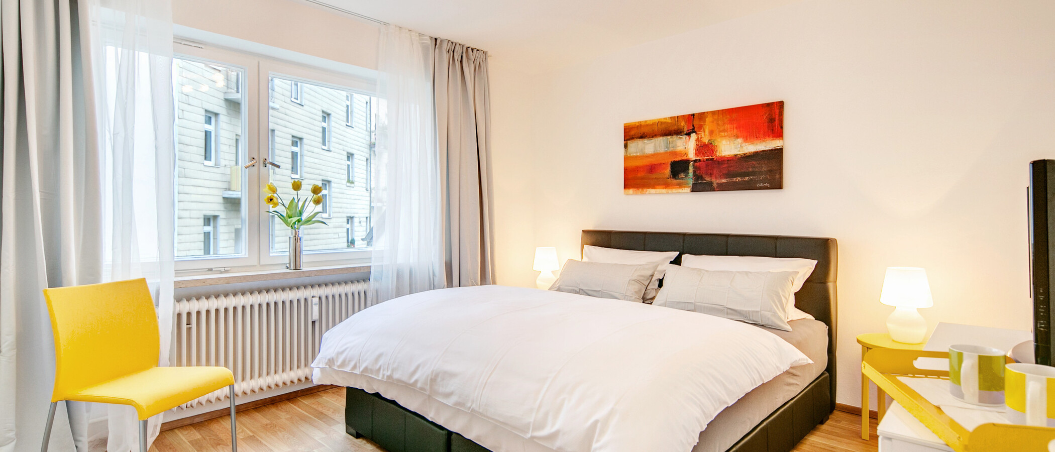 apartment München Lehel 01 sleeping area 8256