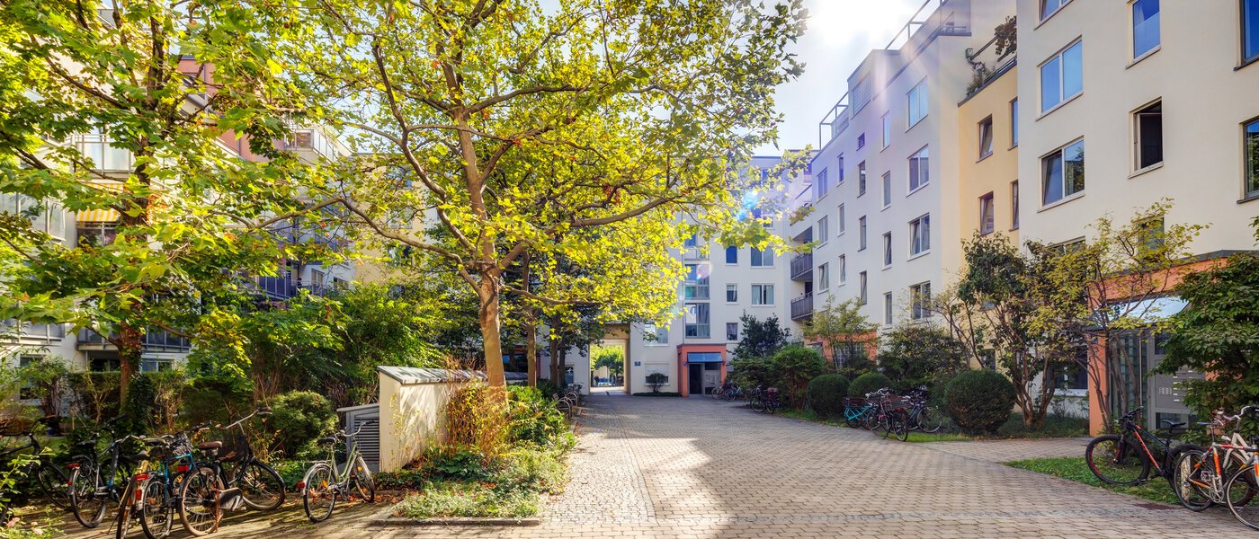 apartment München Maxvorstadt - Universitätsviertel 01 inner courtyard  8264