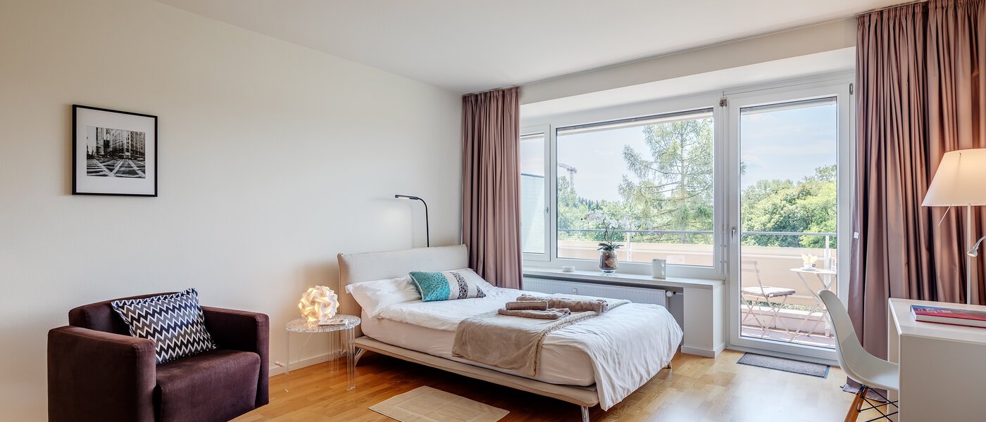 attic apartment München Solln 01 living area 8282