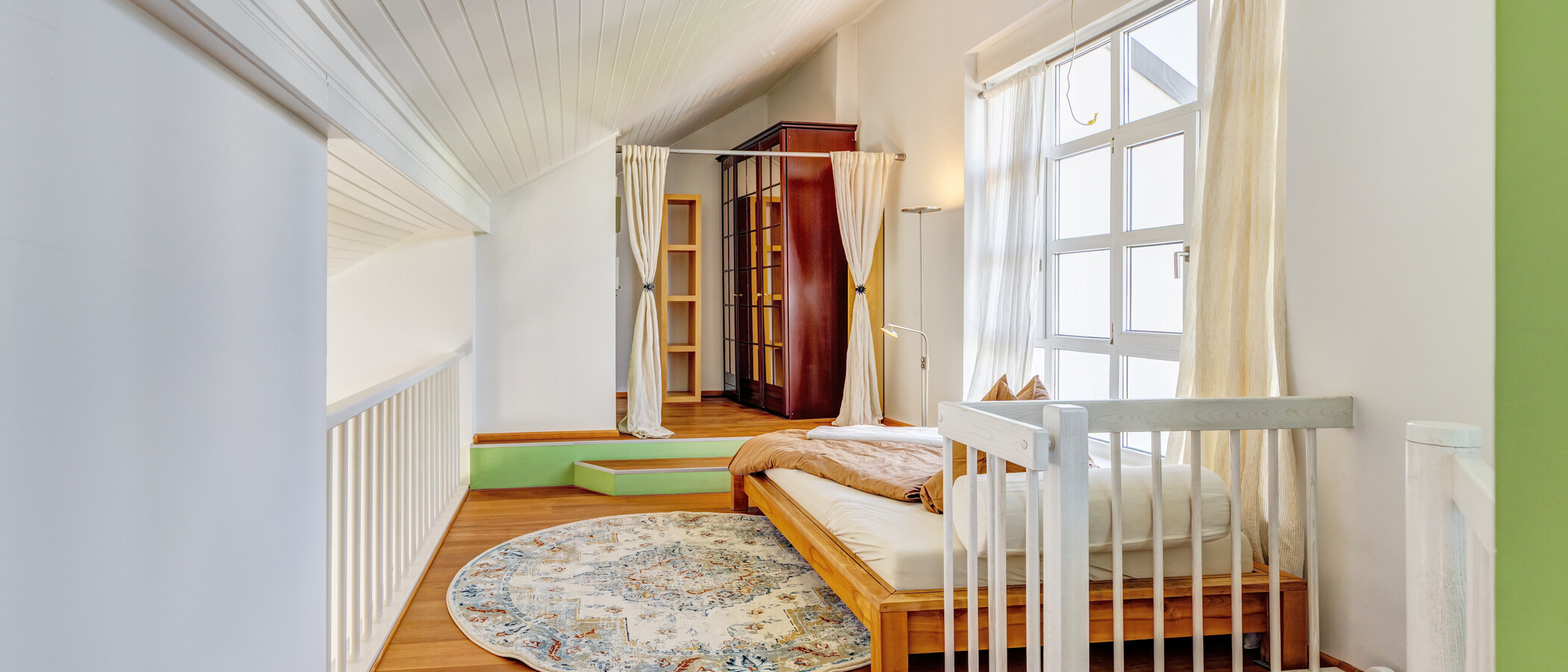 maisonette-gallery apartment München Nymphenburg 02 sleeping area 8333