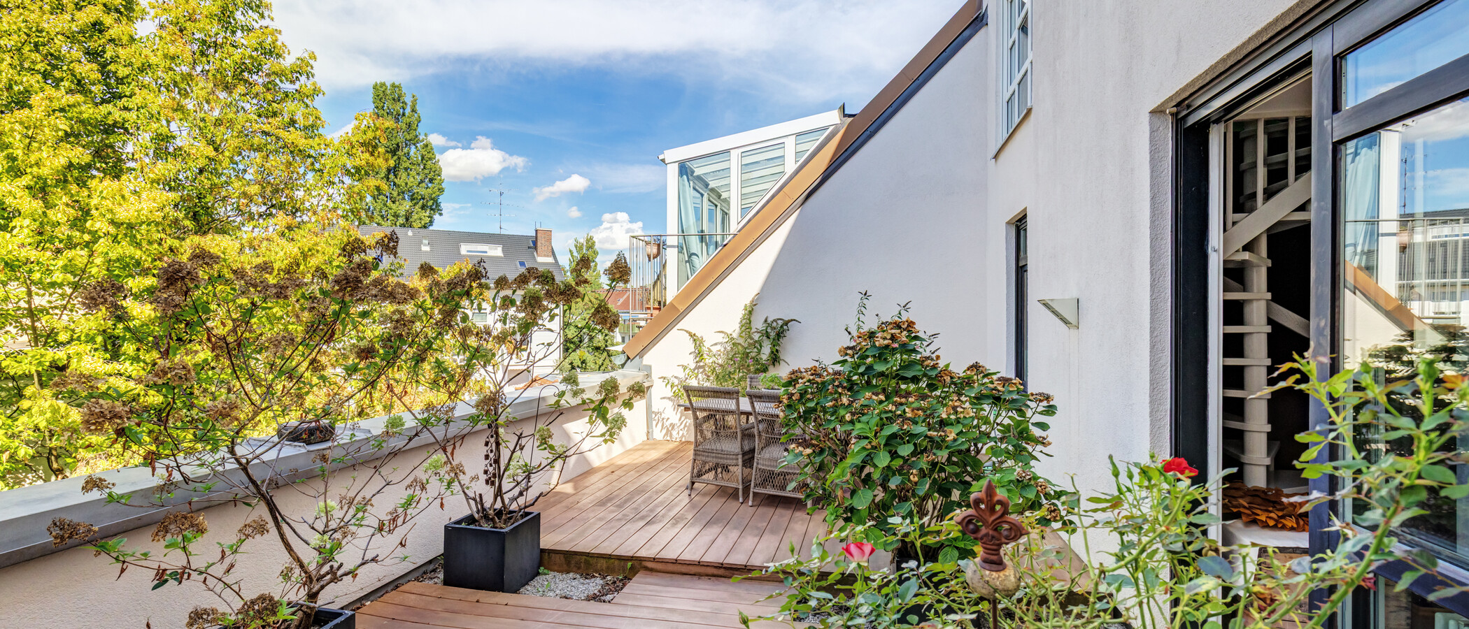 maisonette-gallery apartment München Nymphenburg 01 roof terrace 8333