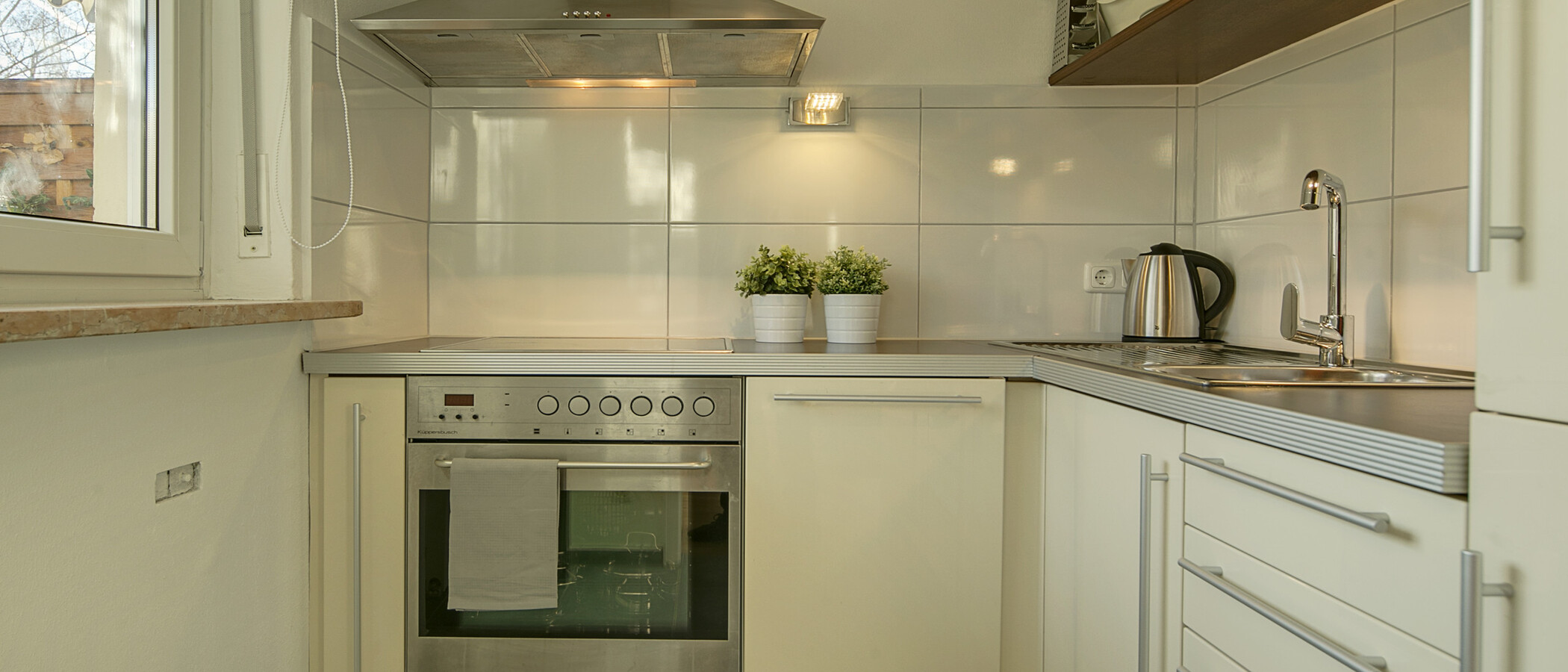 apartment with garden 	 München Maxvorstadt 01 kitchen 8378