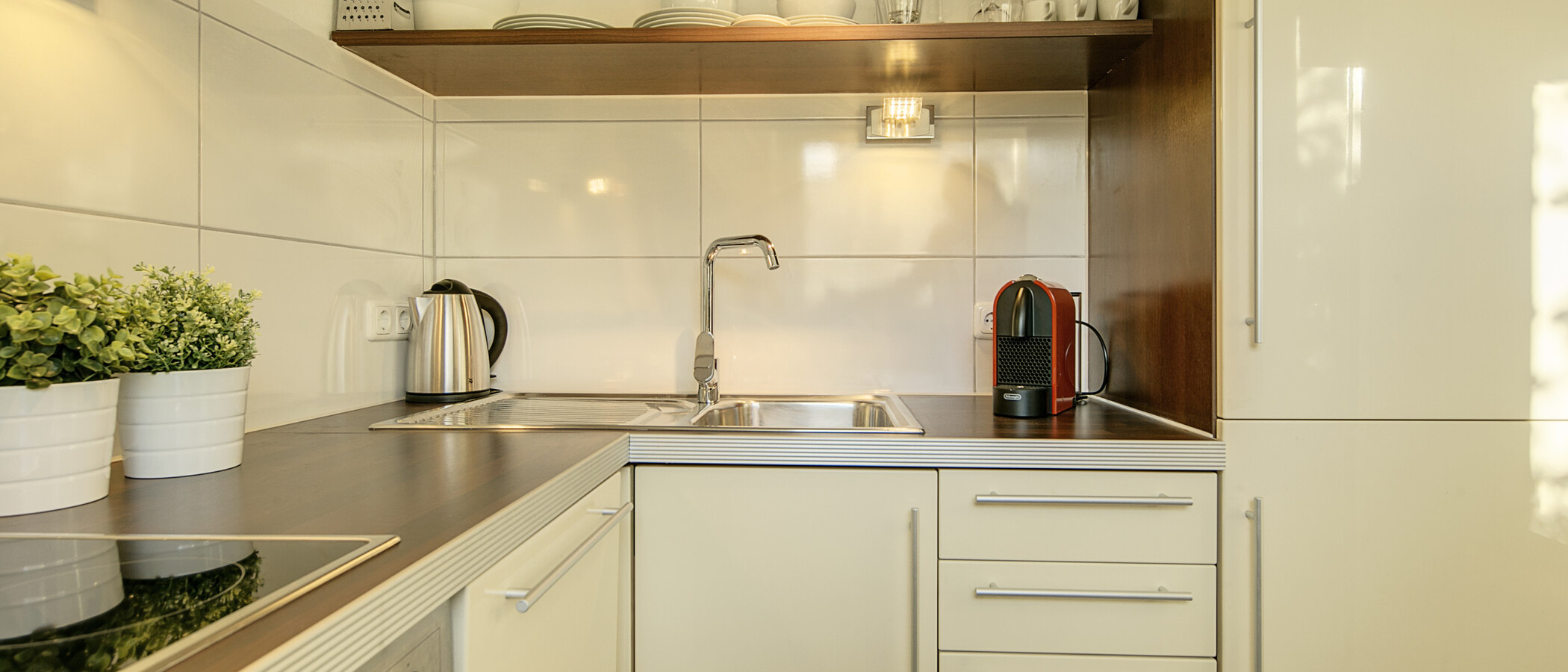 apartment with garden 	 München Maxvorstadt 02 kitchen 8378