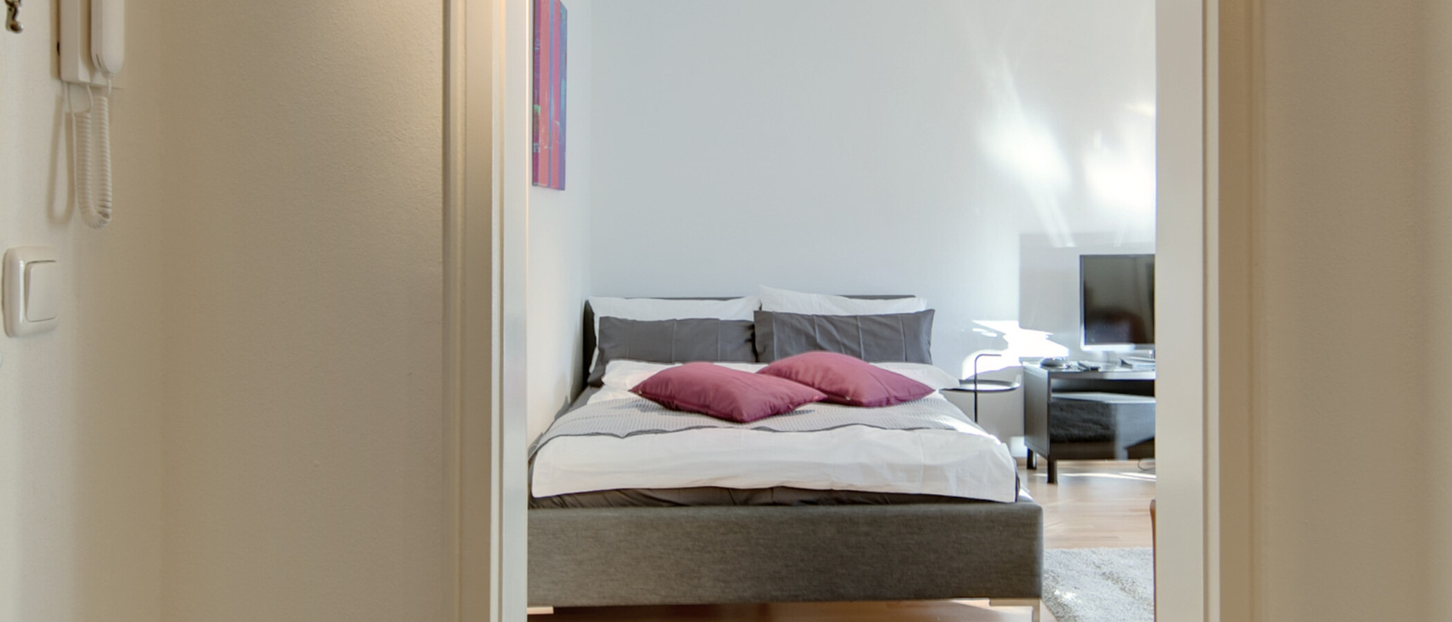 apartment with garden 	 München Maxvorstadt 01 hall 8378