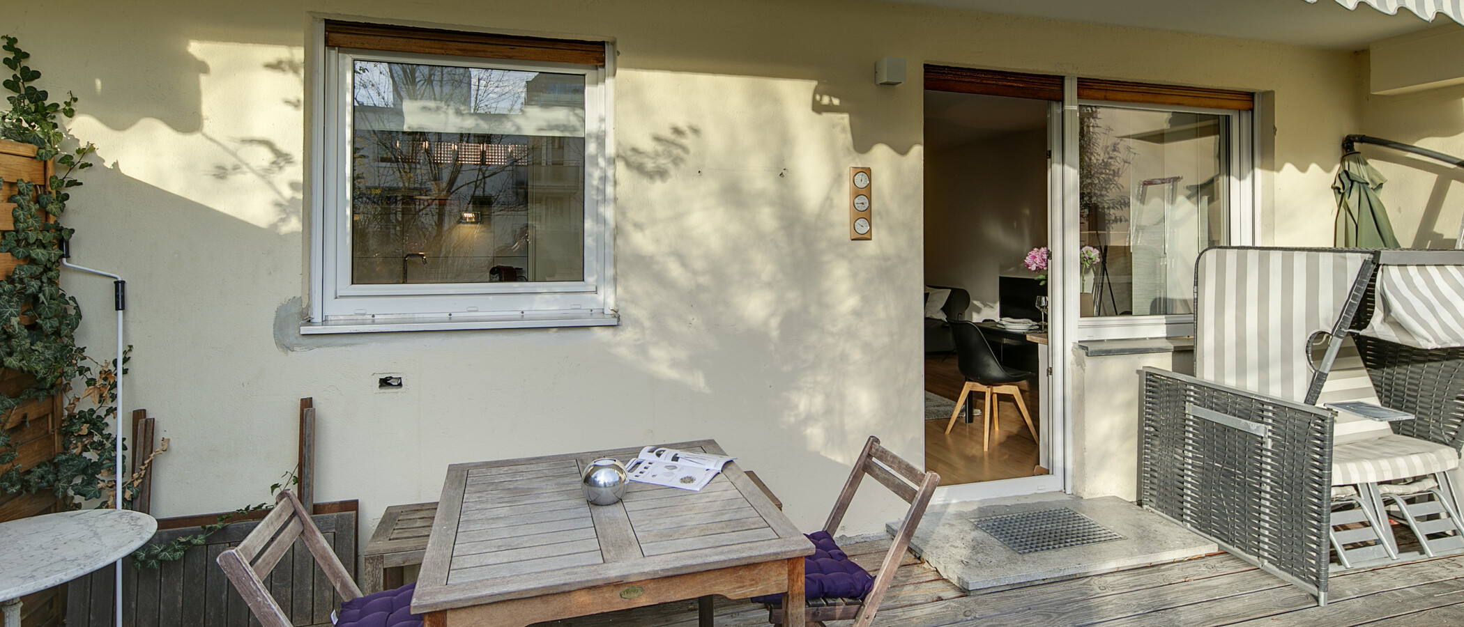 apartment with garden 	 München Maxvorstadt 02 terrace 8378