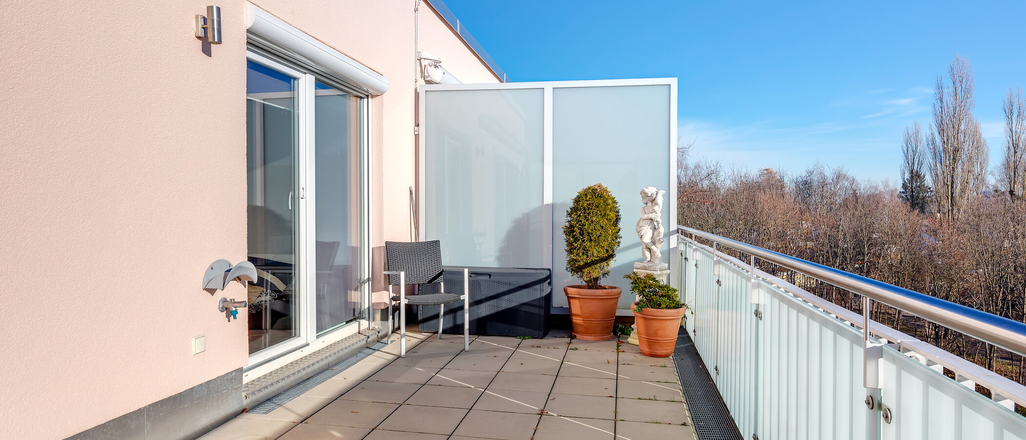 roof terrace apartment München Bogenhausen 02 terrace 8467