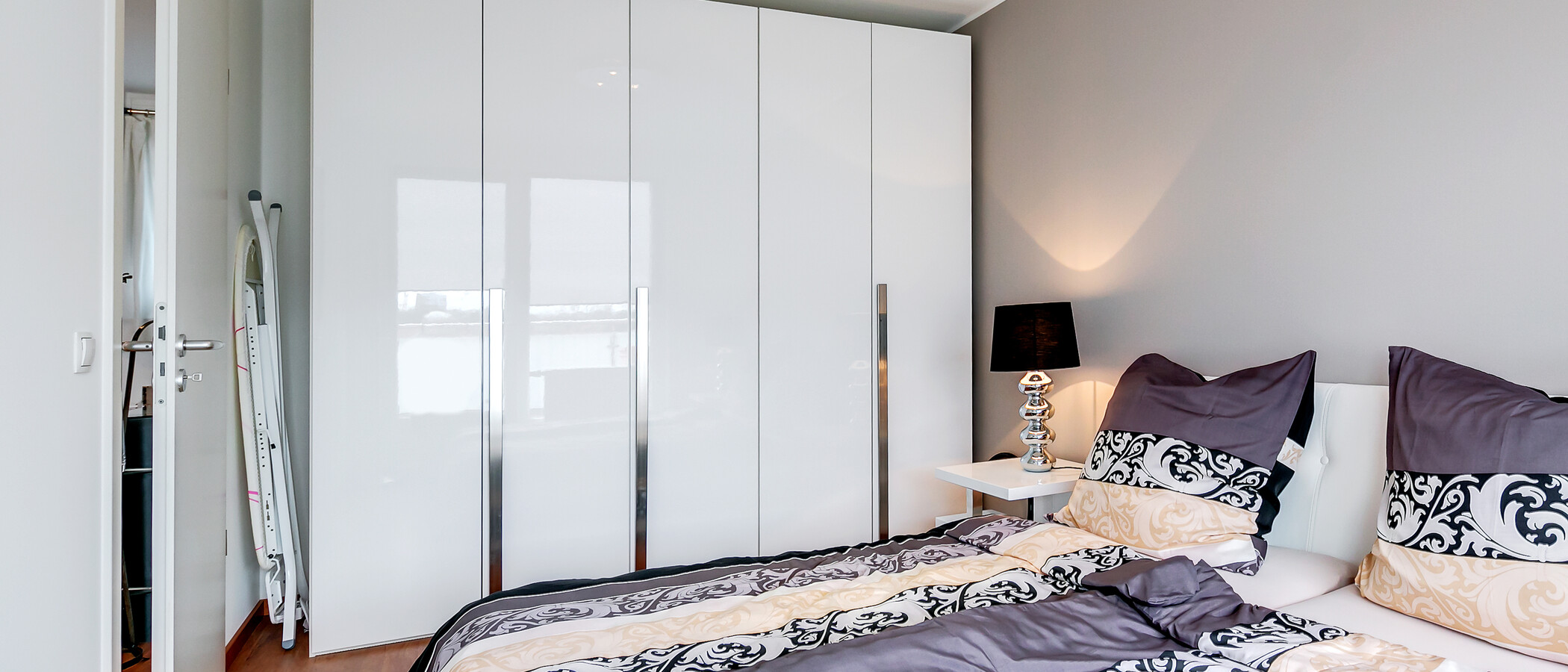 roof terrace apartment München Bogenhausen 04 sleeping area 8467