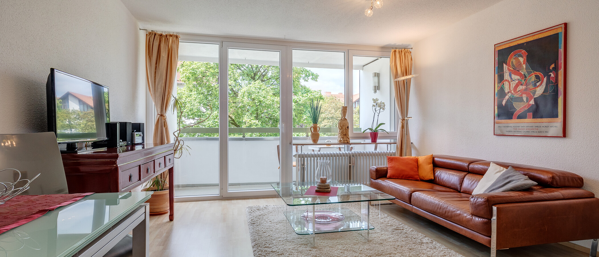 apartment Germering 01 living area 8550