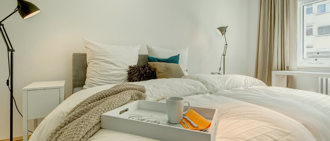 apartment München Lehel 01 sleeping area 8569