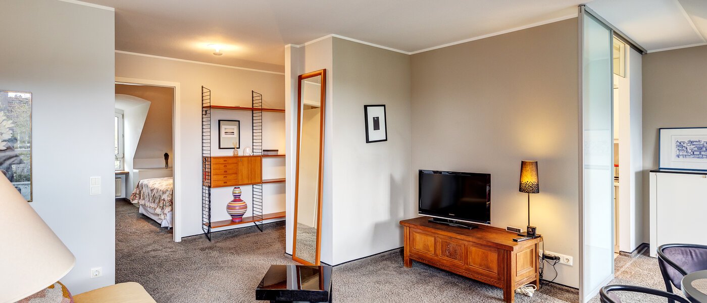 attic apartment München Denning 03 living area 8585