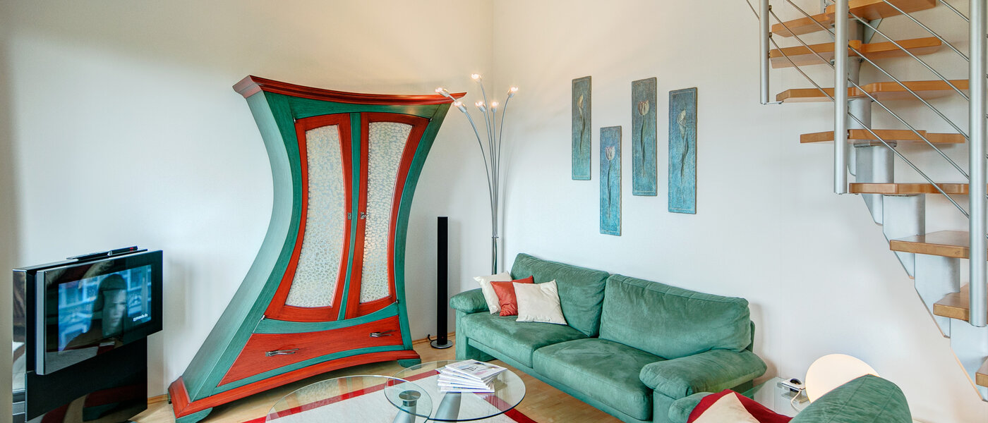 gallery apartment  München Moosach 02 living room 8607