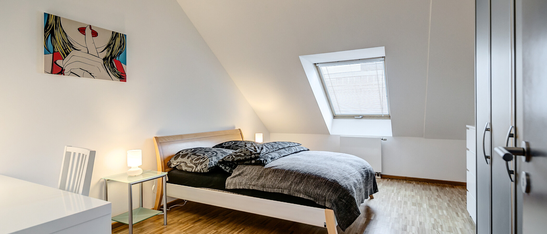 apartment München Maxvorstadt - Museumsviertel 01 3. sleeping area 862