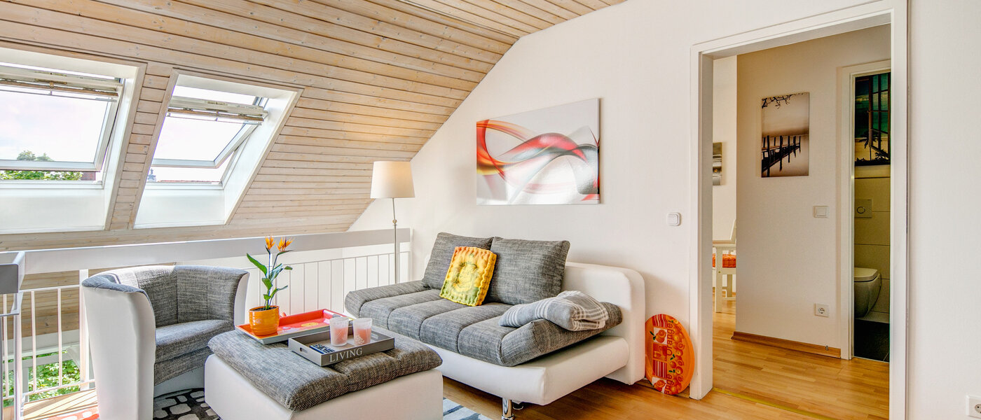 maisonette München Nymphenburg 02 living room 8639