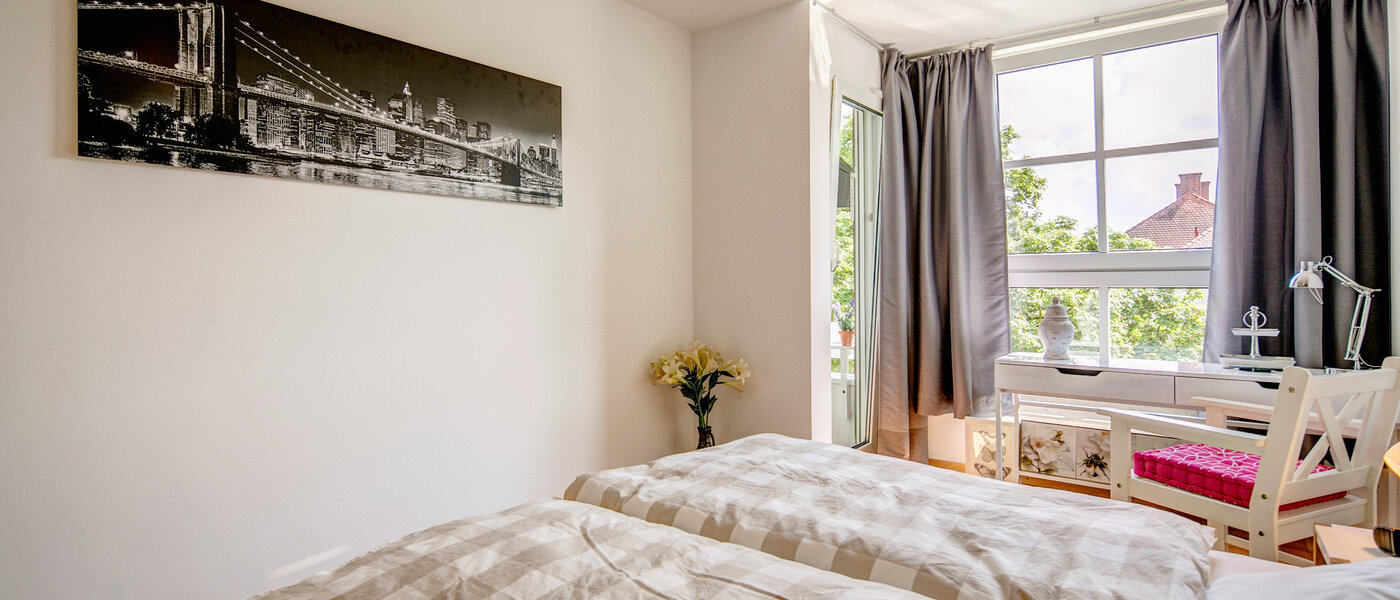 maisonette München Nymphenburg 02 sleeping area 8639