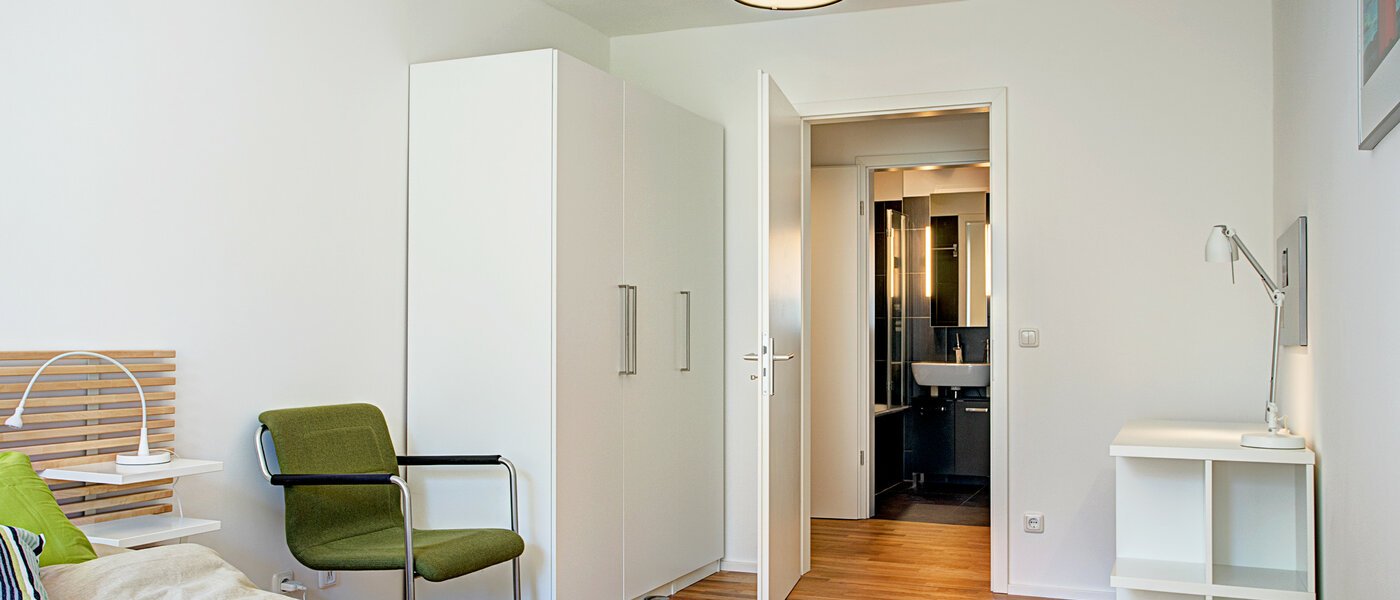 apartment München Freimann 02 sleeping area 8673