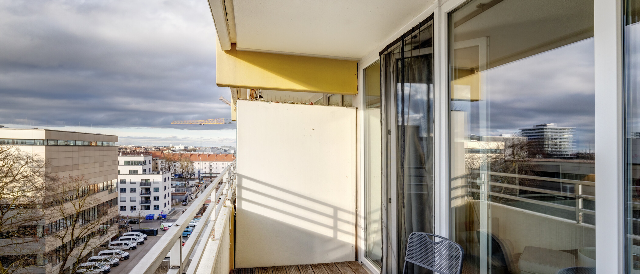 apartment München Schwabing-Nord (zw. Leopoldstraße & Englischen Garten) 01 balcony 8728